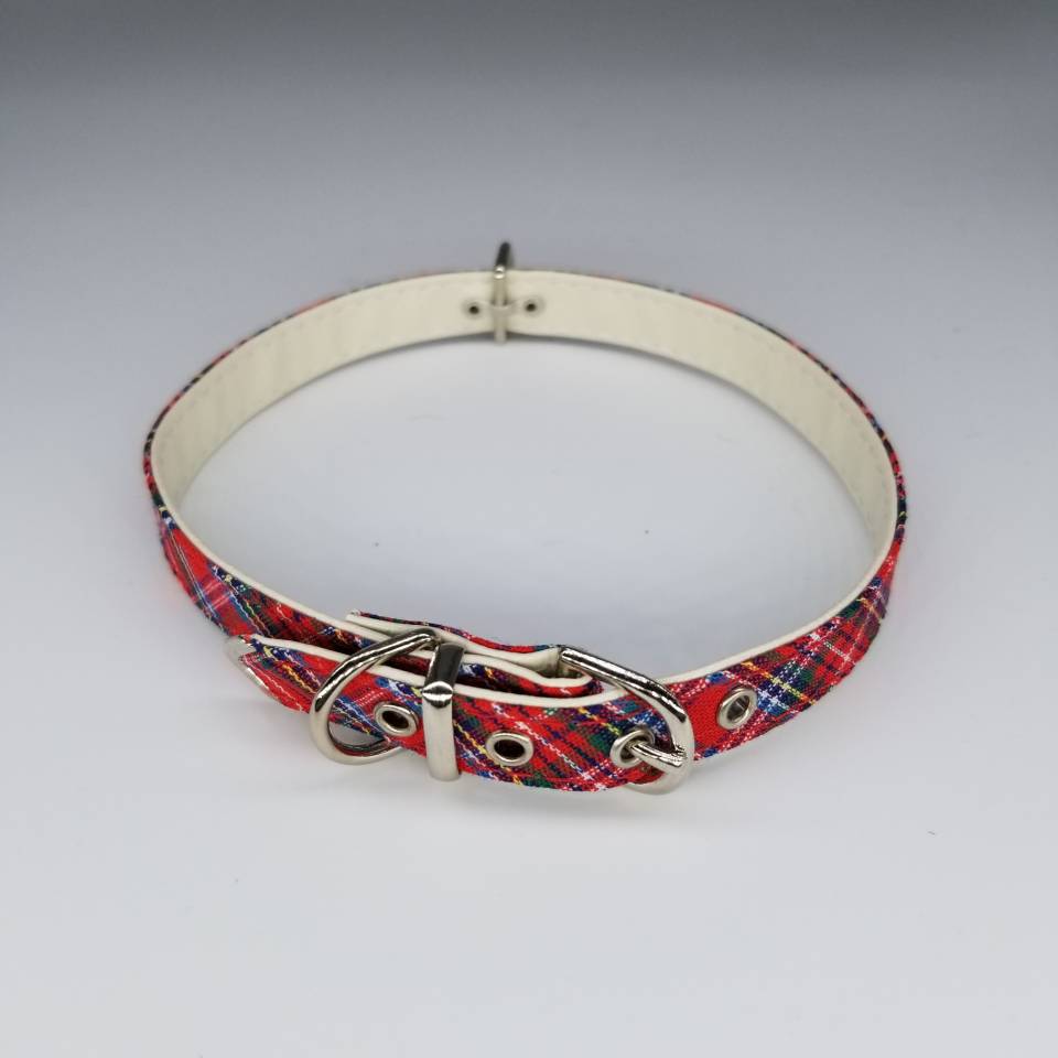 Plaid Collar